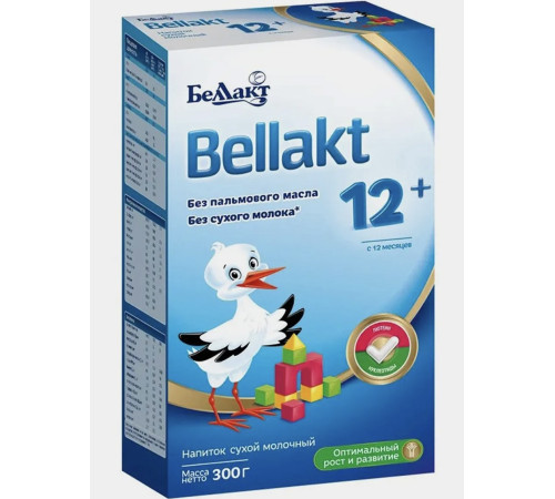 bellakt 12+ băutură de lapte uscat (300g)