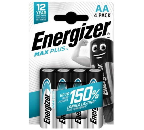 energizer max plus Батарейки alcaline aa (4 шт.)