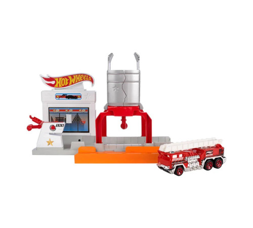hot wheels fjn34 set de joacă pliabil cu o mașină (în sort)