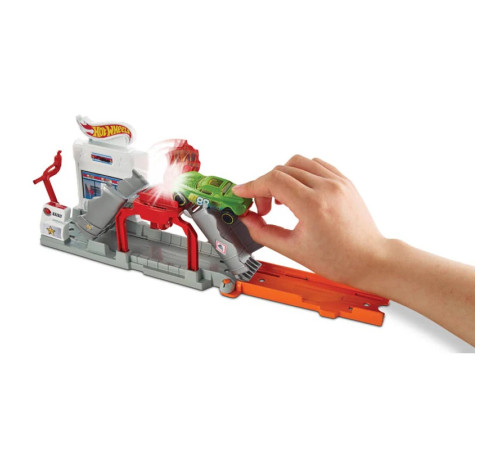 hot wheels fjn34 set de joacă pliabil cu o mașină (în sort)