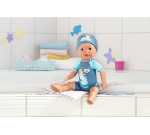 zapf creation 832325 Плавающая кукла "baby born my first swim boy" (30 см.)