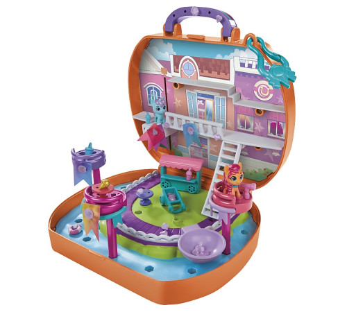 hasbro f3876 set de joc portabil "mini world magic - creation" in sort.