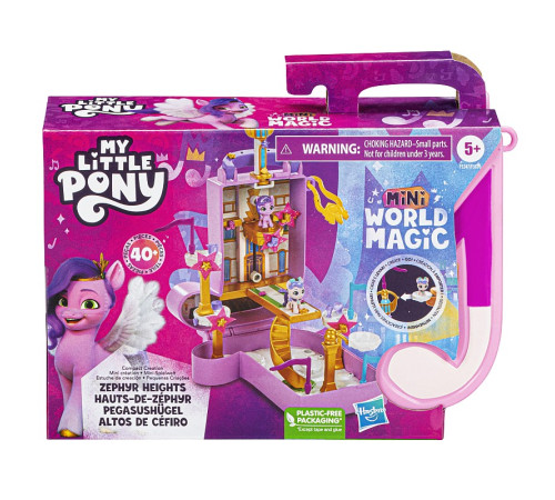 hasbro f3876 set de joc portabil "mini world magic - creation" in sort.