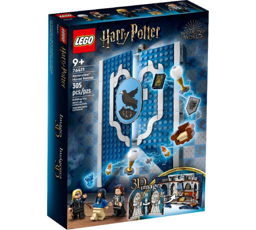 lego harry potter 76411 constructor "ravenclaw house banner" (349 el.)