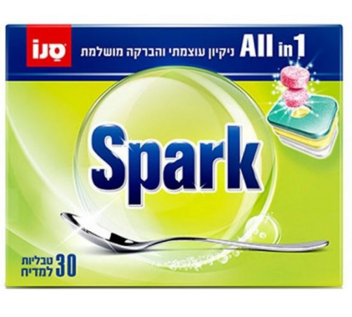 Бытовая химия в Молдове sano Таблетки для посудомоечной машины spark (30 шт.) 351910