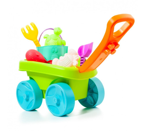 Jucării pentru Copii - Magazin Online de Jucării ieftine in Chisinau Baby-Boom in Moldova molto 24505 cărucior cu 6 jucării de nisip