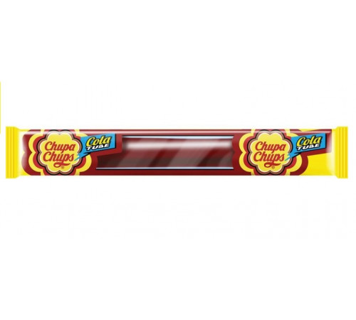  chupa chups Жевательная конфета "cola tube" со вкусом колы (10 гр.)