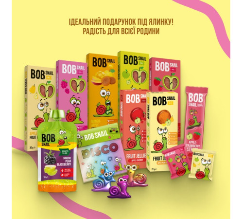 bob snail set de crăciun cu jucărie și joc (382 g.)
