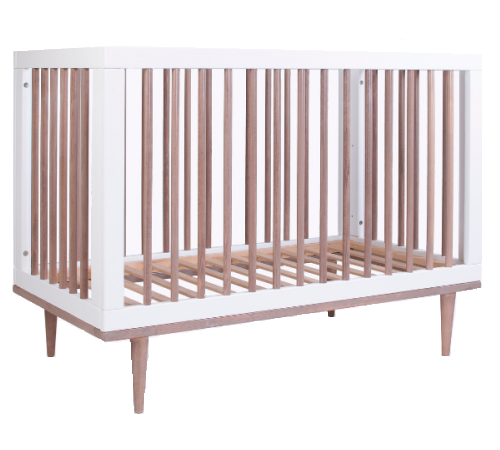  veres 2.1.1.33.13 Кроватка детская ЛД2 Нью-Йорк (капучино/белый)