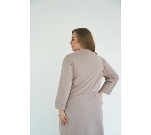 mamindom 25316 Халат для беременных и кормящих мам 3xl (капучино)