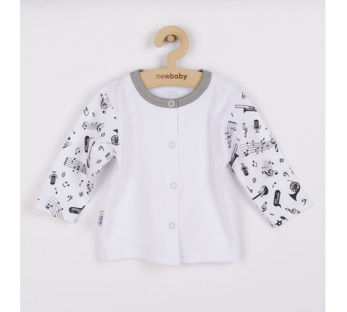  new baby 32050 bluza cu nasturi "music" m. 74 (6-9 luni)