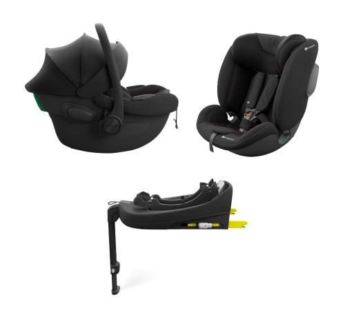  kinderkraft Модульная система 3 в 1 "endura safe" чёрный