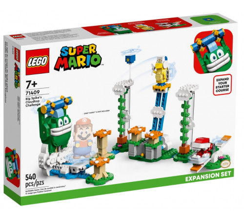 lego super mario 71409 Конструктор "Испытание Огромного Спайка в облаках" (540 дет.)