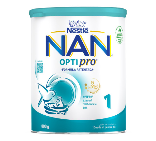 lapte praf nan opti pro 1 (0 luni +) 800 gr.