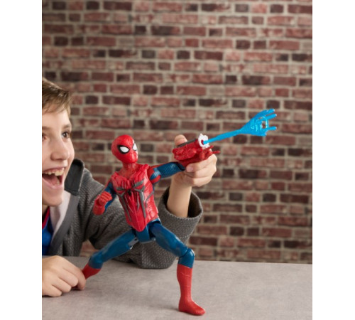 spider-man g2450 figurină mare "marvel spider-man titan series ultimate web gear "(29 cm)