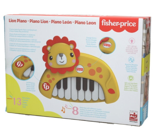 fisher-price 38020r Музыкальная игрушка "Пианино Лев"