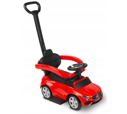  toyz-25853 mașină cu mâner "mercedes benz c-class" rosu