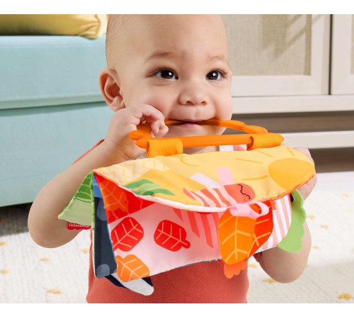 fisher-price jkp53 Мягкая сенсорная книжка "Времена года"