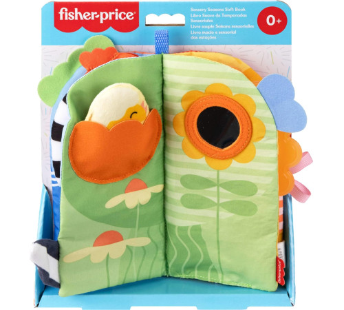 fisher-price jkp53 Мягкая сенсорная книжка "Времена года"
