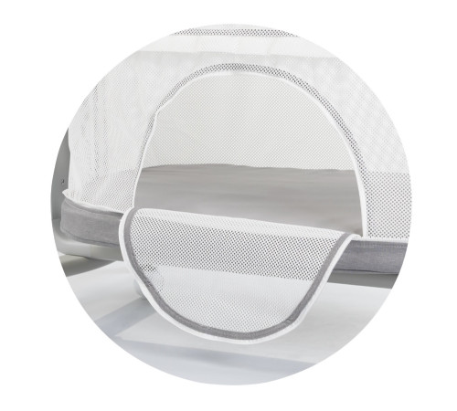 chipolino koul02502gry patut-leagăn electric "ultima" gri