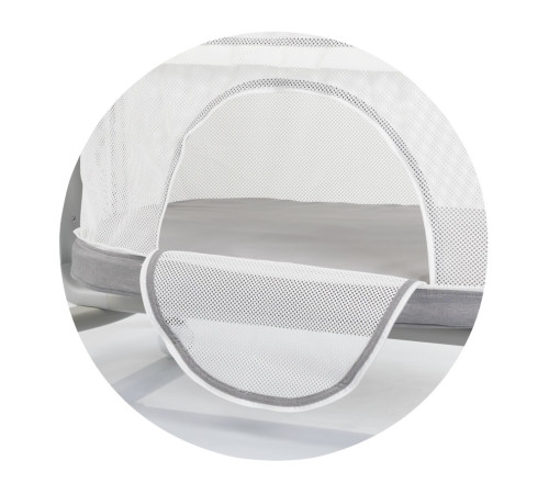 chipolino koul02502gry patut-leagăn electric "ultima" gri