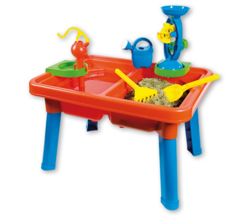  androni 8900-0002 Игровой стол с набором аксессуаров для игры в песок