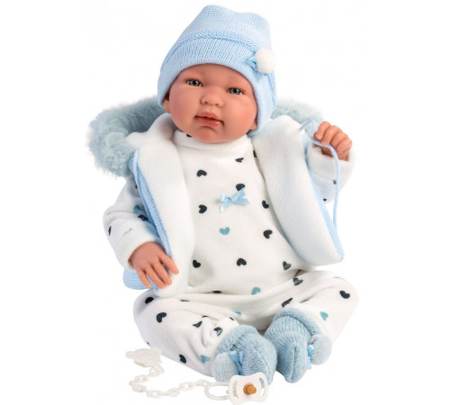 Llorens 84439 Păpuşă interactivă  "Tino Recien Nacido" (43 cm.) Jucării pentru Copii - Magazin Online de Jucării ieftine in Chisinau Baby-Boom in Moldova llorens 84439 păpuşă interactivă  "tino recien nacido" (43 cm.)