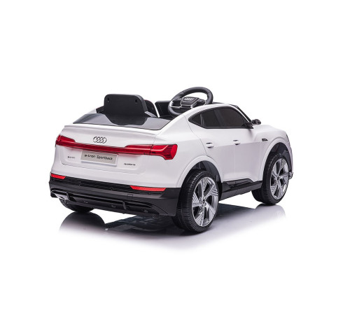 baby mix 51218 mașină electrică audi q4 e-tron sportback (alb)