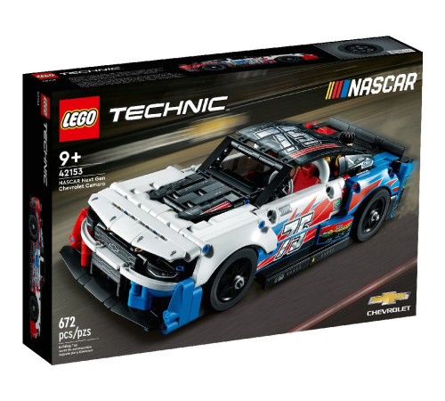  lego technic 42153 Конструктор  "Шевроле Камаро zl1 нового поколения nascar" (672 дет.)