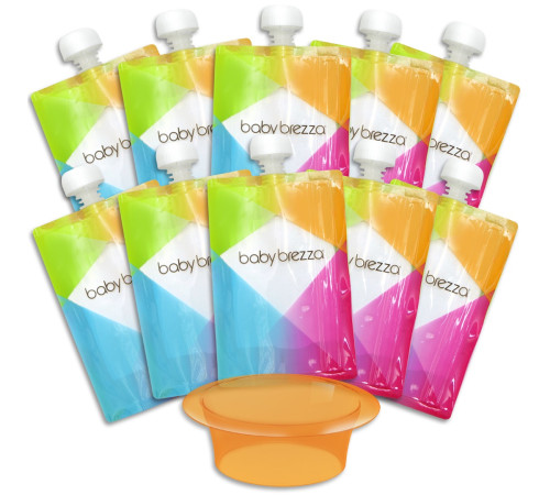  baby brezza Многоразовые пакеты для детского питания (10 шт)