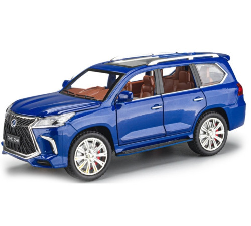  che zhi cz604b mașină metalică lexus lx570(1:24) cu lumini și sunet zja357760