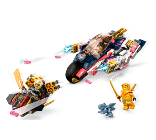 lego ninjago 71792 Конструктор "Байк-трансформер Соры" (384дет.)