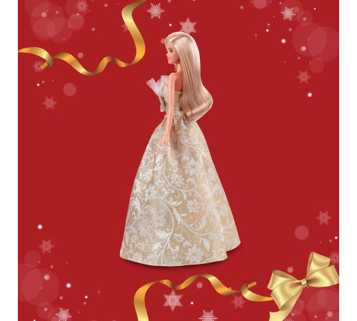 barbie jbh95 păpușă de colecție "holiday 2025" blondă