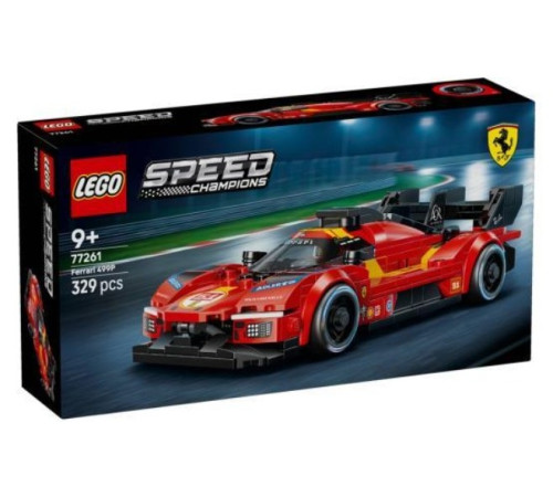  lego speed champions 77261 constructor "hypercar de curse ferrari 499p" (329 el.)