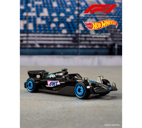 hot wheels jgf58 Набор базовых болидов Формулы 1 (5 шт.)