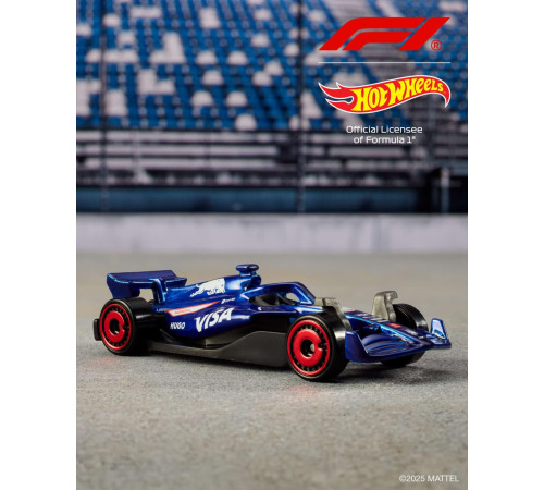 hot wheels jgf58 Набор базовых болидов Формулы 1 (5 шт.)