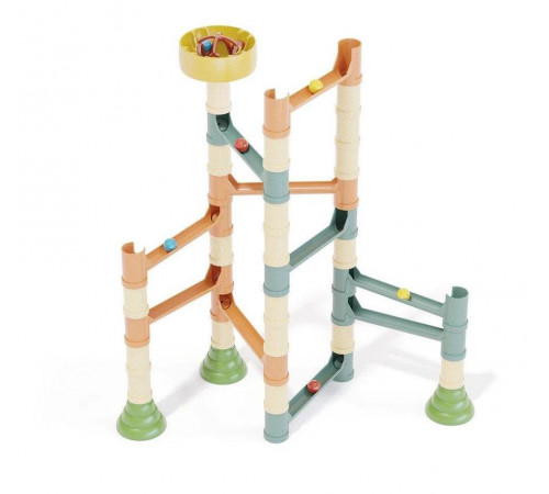 quercetti 86535 Конструктор с мячами "play bio megoga run" (49 дет.)