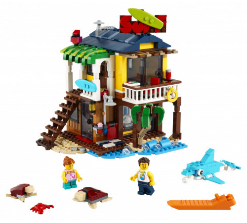 lego creator 31118 constructor "beach house surfers" (564 el.)