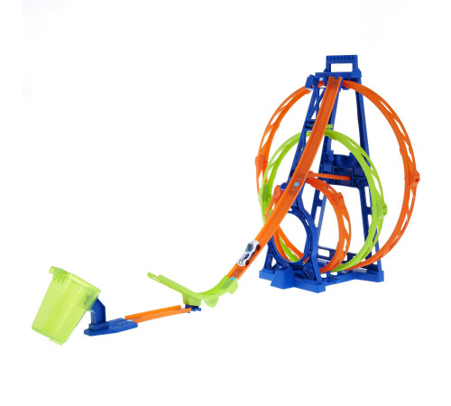 hot wheels hmx37 triple loop track