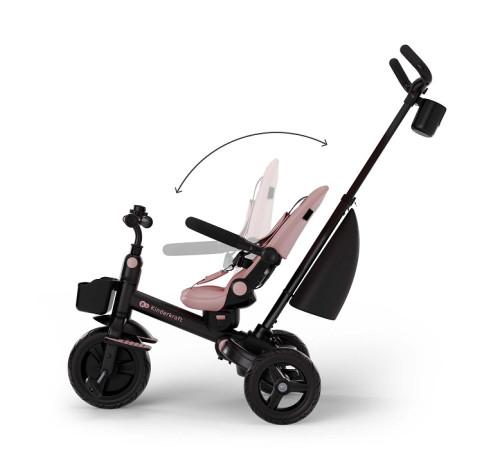 kinderkraft Трицикл aveo 2 plus (розовый)