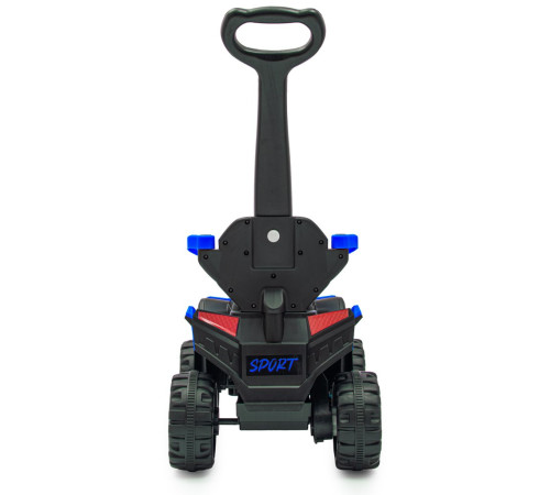 baby mix 56925 mașinuță electrică baby mix ruggy cu m&acirc;ner (albastru)