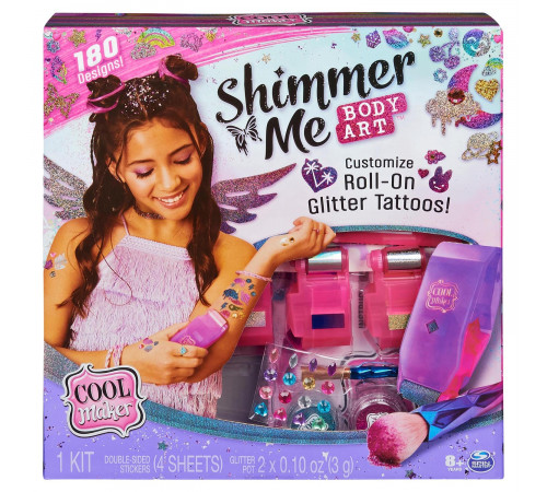  cool maker 6061176 set body art "shimmer my"