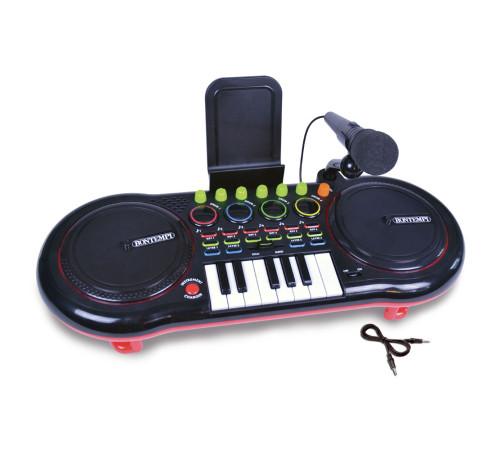 Bontempi 181000 DJ пульт с микрофоном bontempi 181000 dj пульт с микрофоном