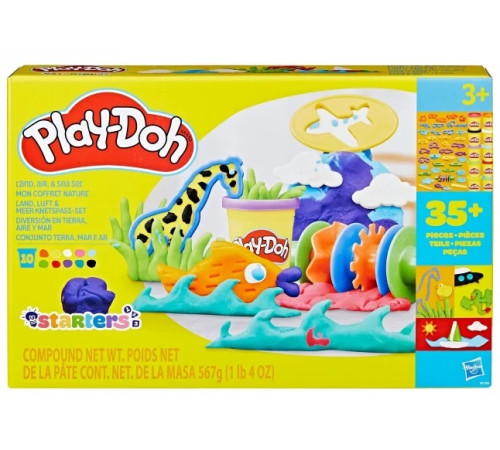  play-doh f8788 Игровой набор "Земля, воздух и море"
