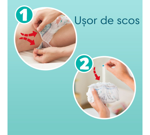 pampers chiloței  premium care pants 4 (9-15 kg) 38 buc.