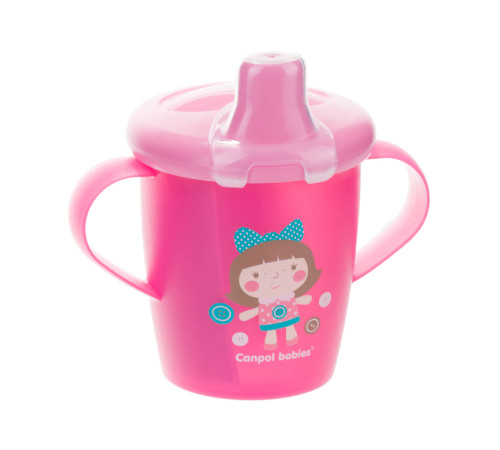 canpol 31/200 cană anti-scurgere "toys" (9 luni+) 250 ml.
