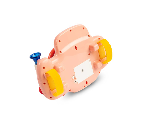 toyz 9015 Игрушка музыкальная 7962 "Руль" розовый