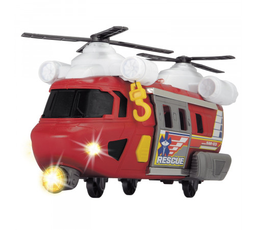dickie 3306009 elicopter de salvare cu lumină și sunet