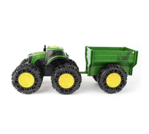 tomy Трактор с прицепом john deere monster treads 47353 34467