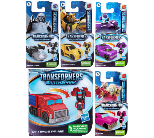  transformers f6228 Трансформер "earthspark tacticon" (6см) в асс